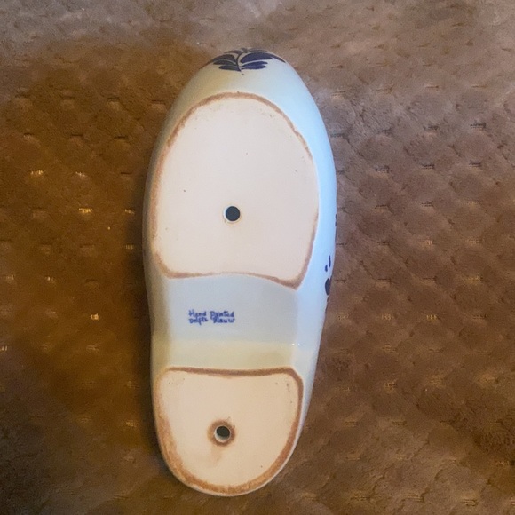 Vintage Delft Blauw Handpainted Porcelain Clog - Picture 3 of 9